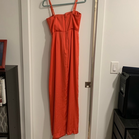 BcbgMaxAzria coral floor length gown - Picture 3 of 5